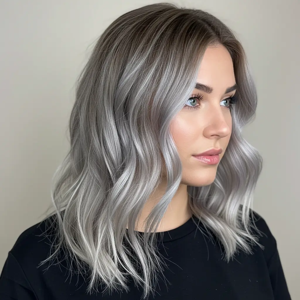 Ash Blonde Ombre Variations