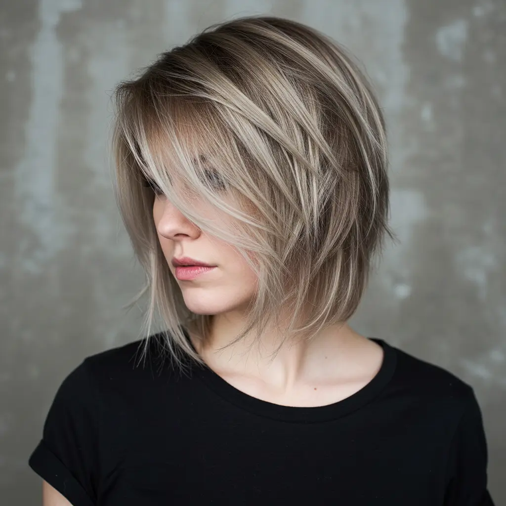 Asymmetrical Layered Haircuts