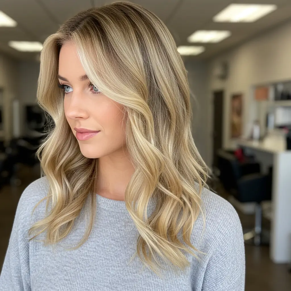 Beachy Blonde Highlights