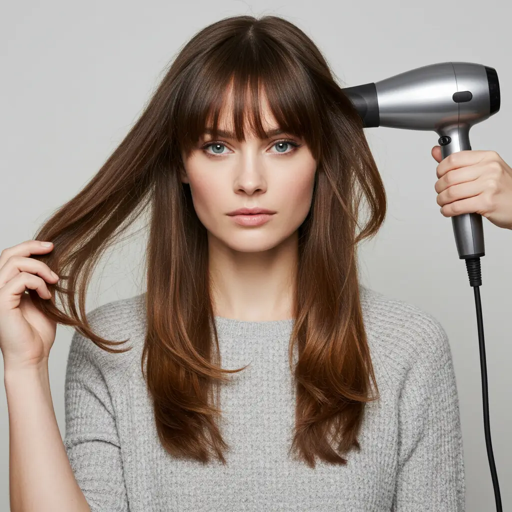 Blow-Drying Techniques for a Soft, Natural Finish
