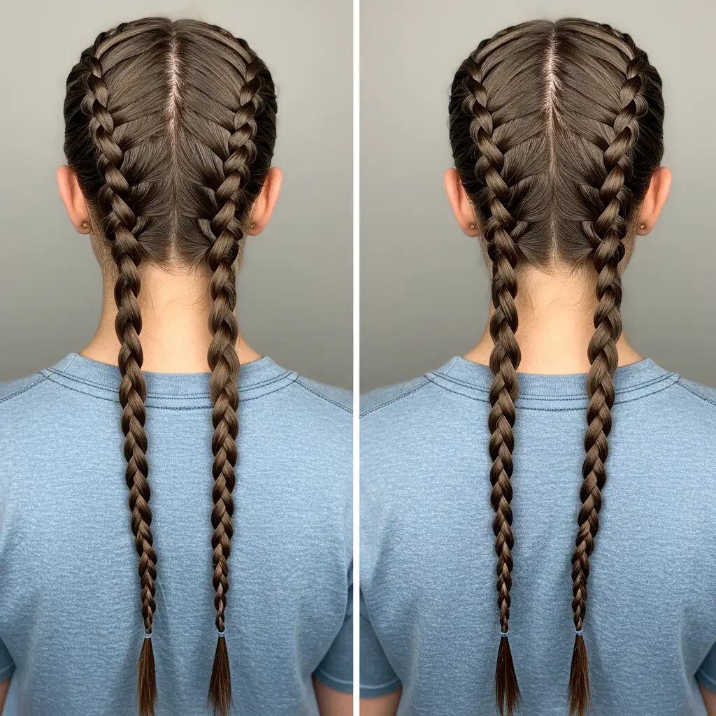 Double Dutch Braids