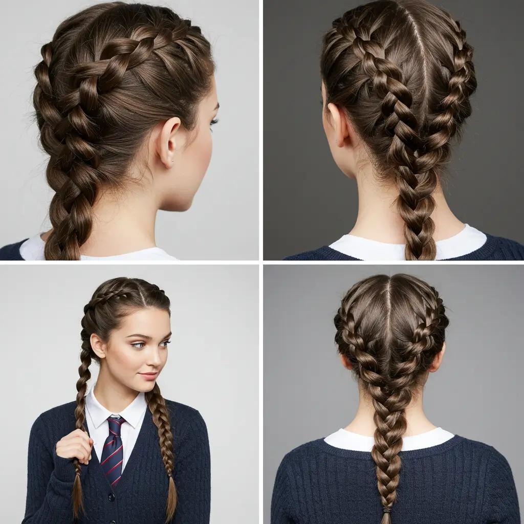 Easy Braided Styles