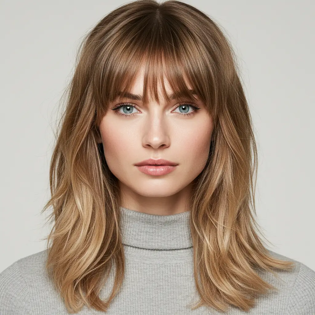 Flattering Curtain Bangs for Every Face Shape Find Your Perfect Match