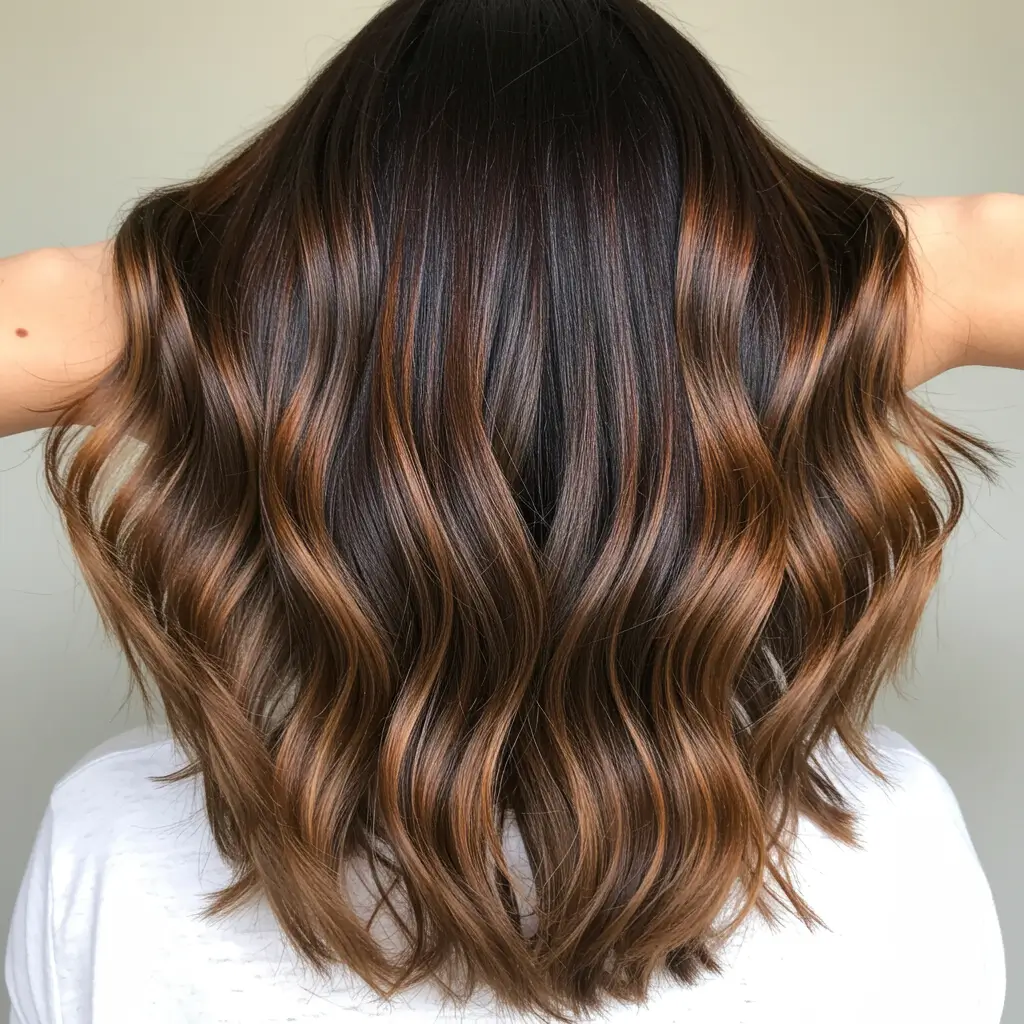 Golden Brunette Balayage