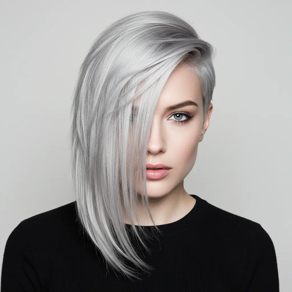 Icy Silver Blonde