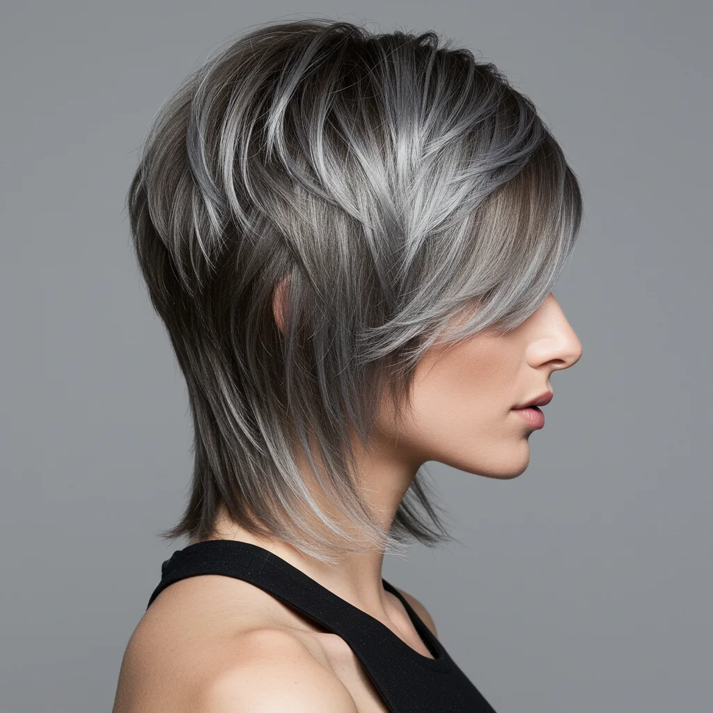 Inverted Layered Shoulder Cuts