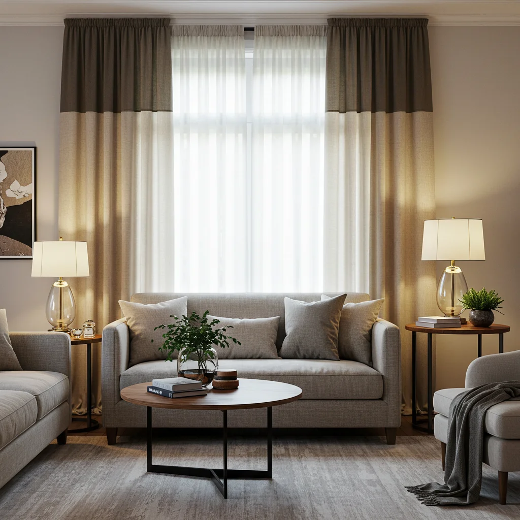 Layered Window Treatments