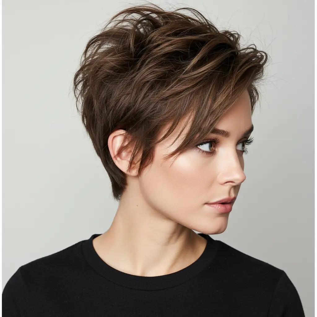 Messy Pixie Bob Styles