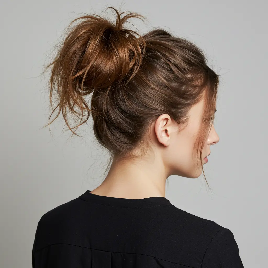 Messy Top Knot