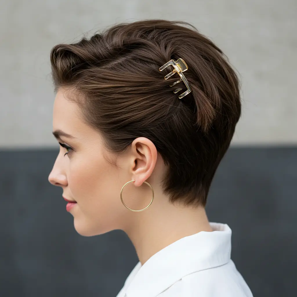 Mini Claw Clip Twist for Short Hair