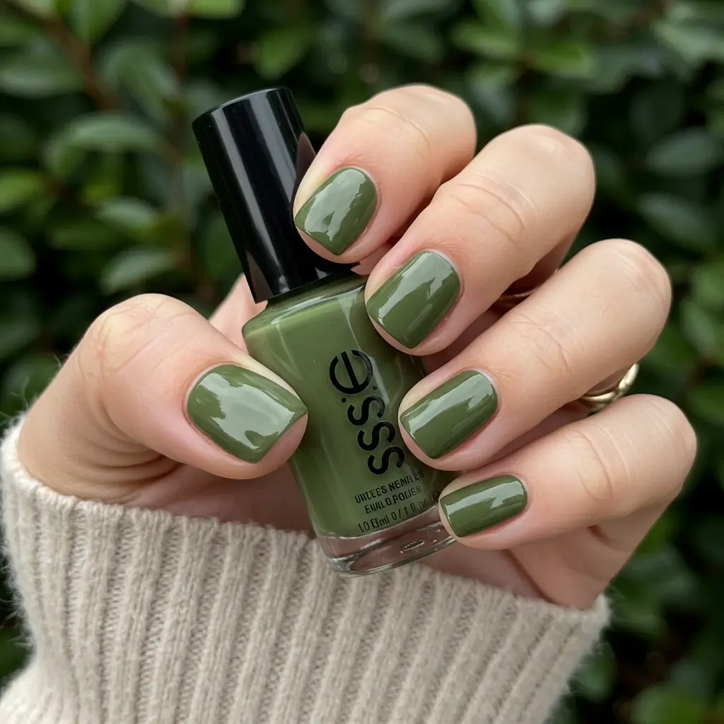 Olive Green for a Trendy Earthy Look