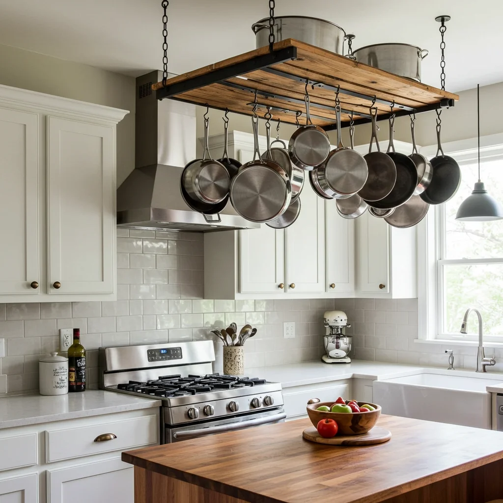 Overhead Pot Racks