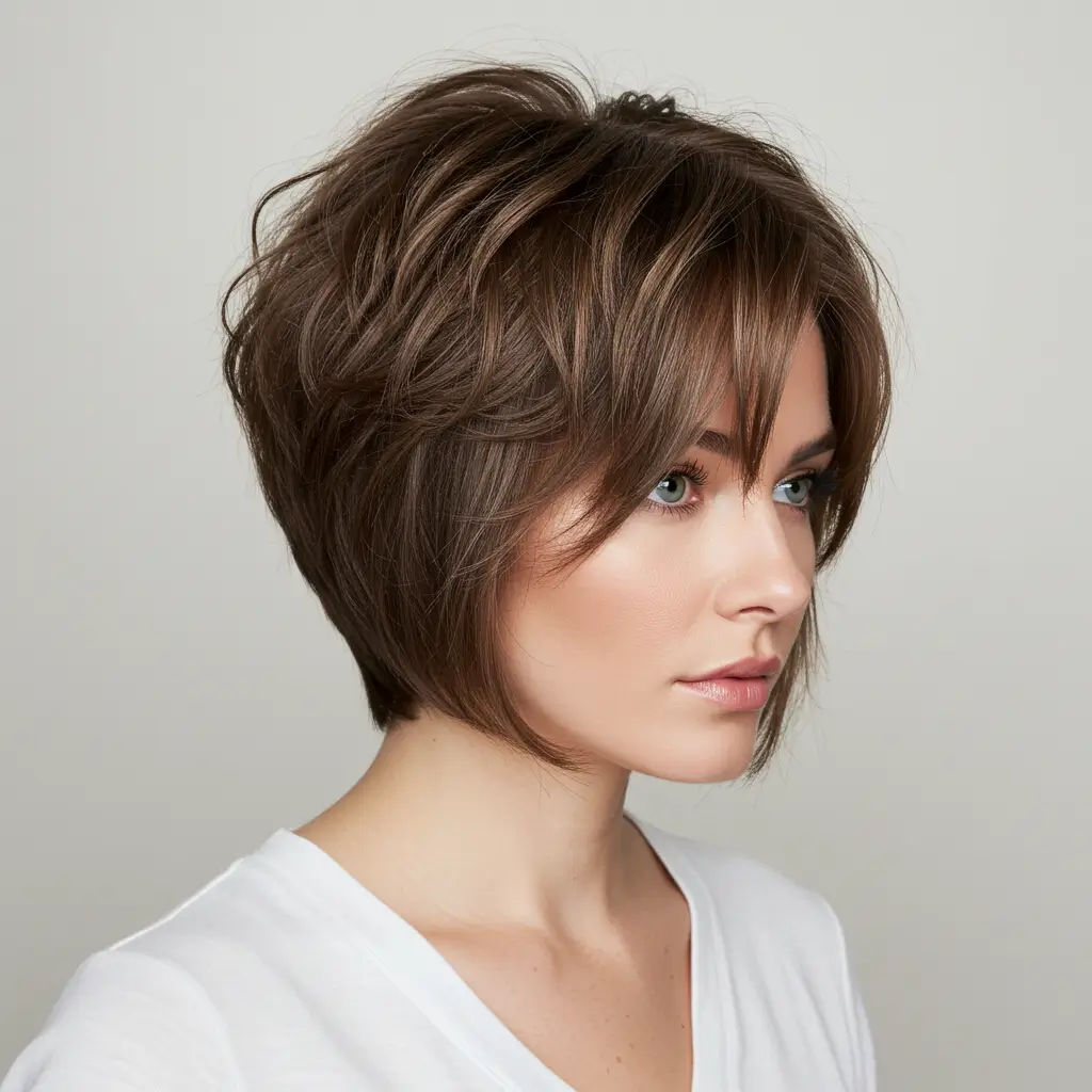 Piece-y Medium French Bob