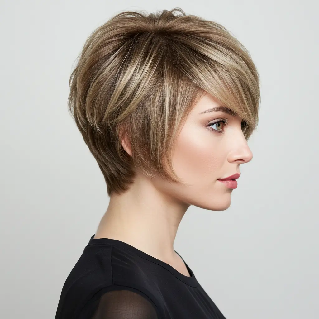 Pixie Bobs for Fine Hair Creating Illusion of Fullness
