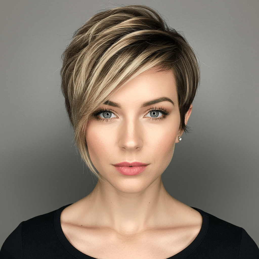 Pixie Bobs for Round Faces Creating Angles & Elongation