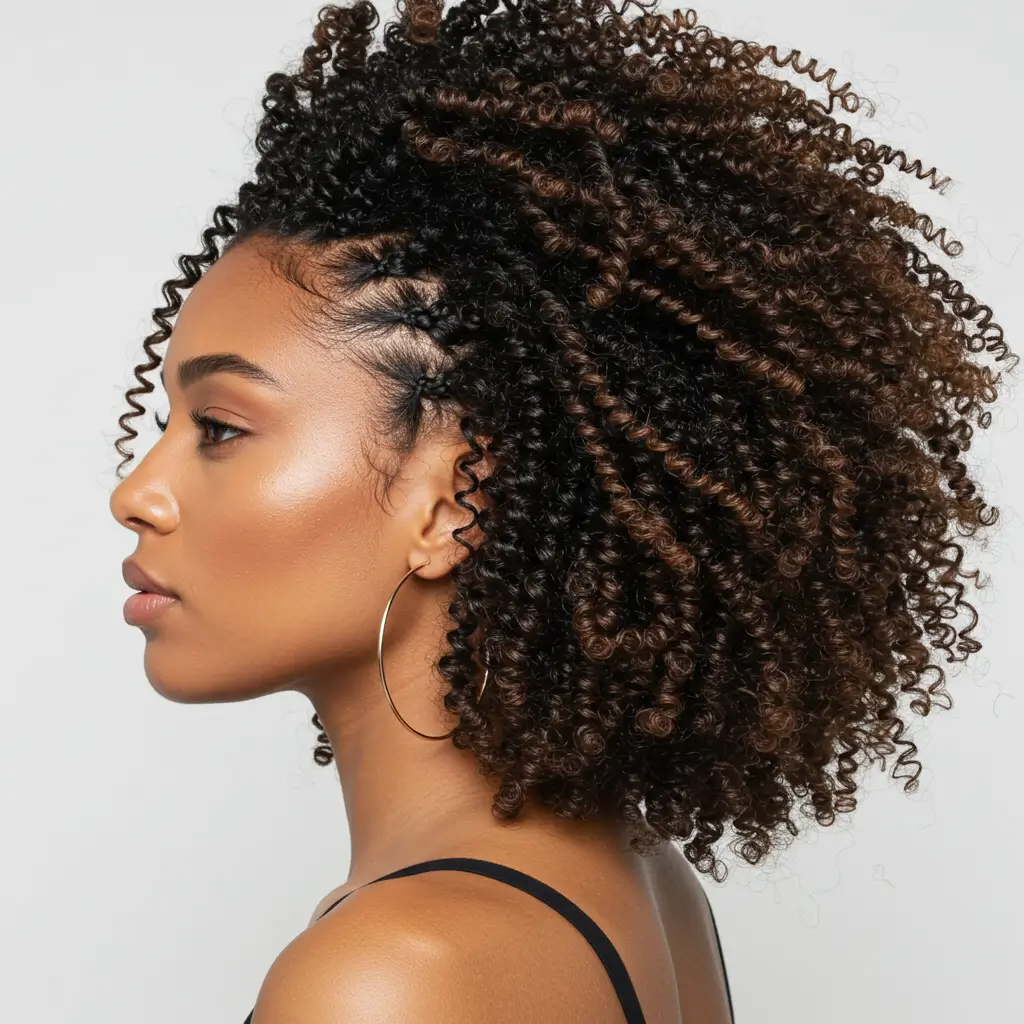 Protective Braid Styles for Natural Curls