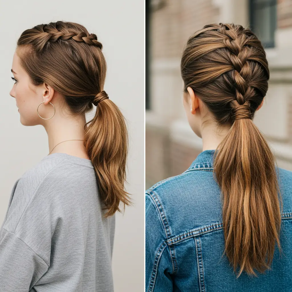 Quick 5-Minute Ponytails