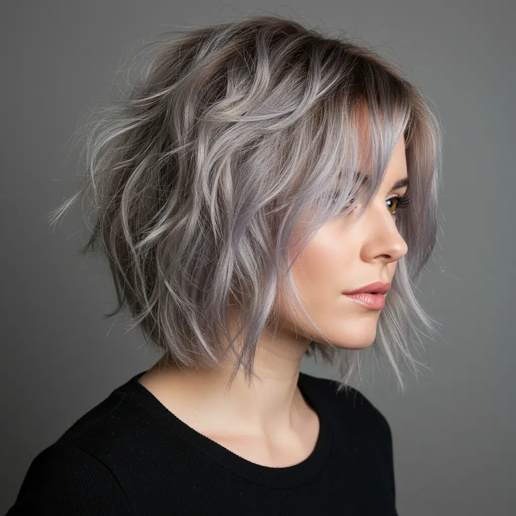 Razor Cut Choppy Lob