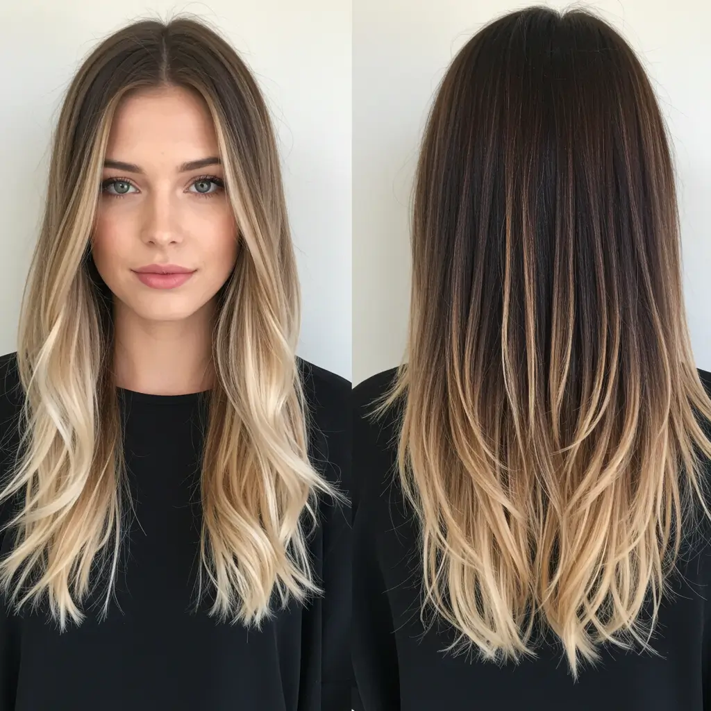Reverse Ombre Techniques