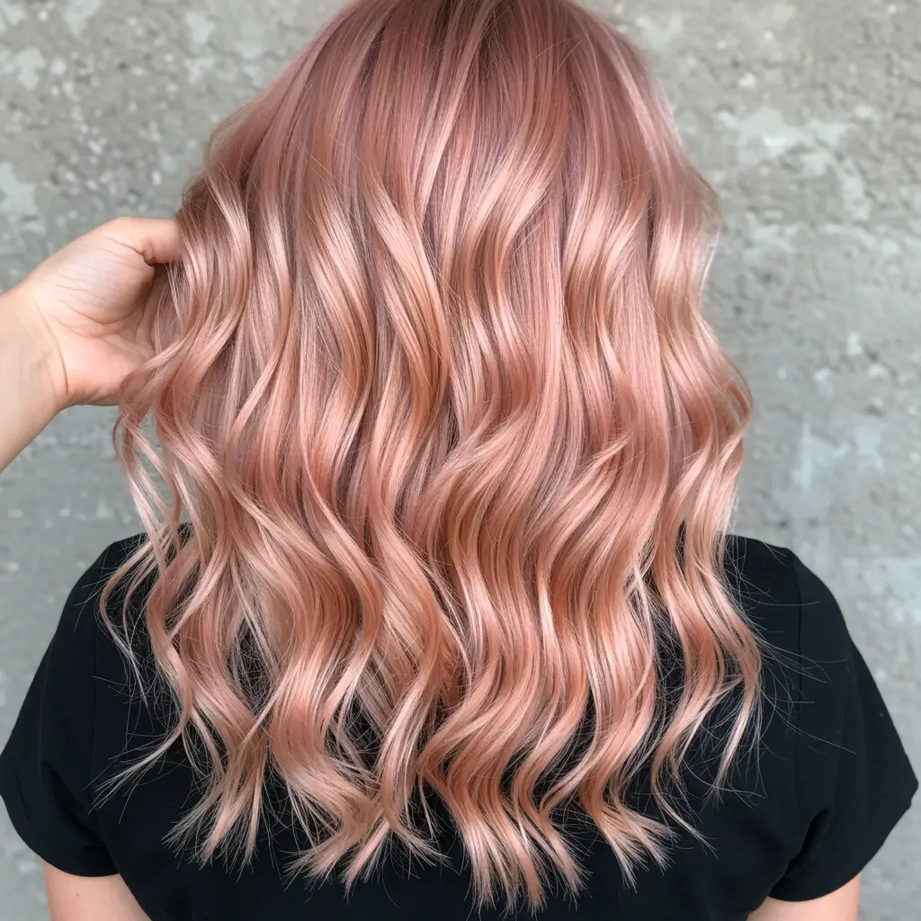 Rose Gold Blonde