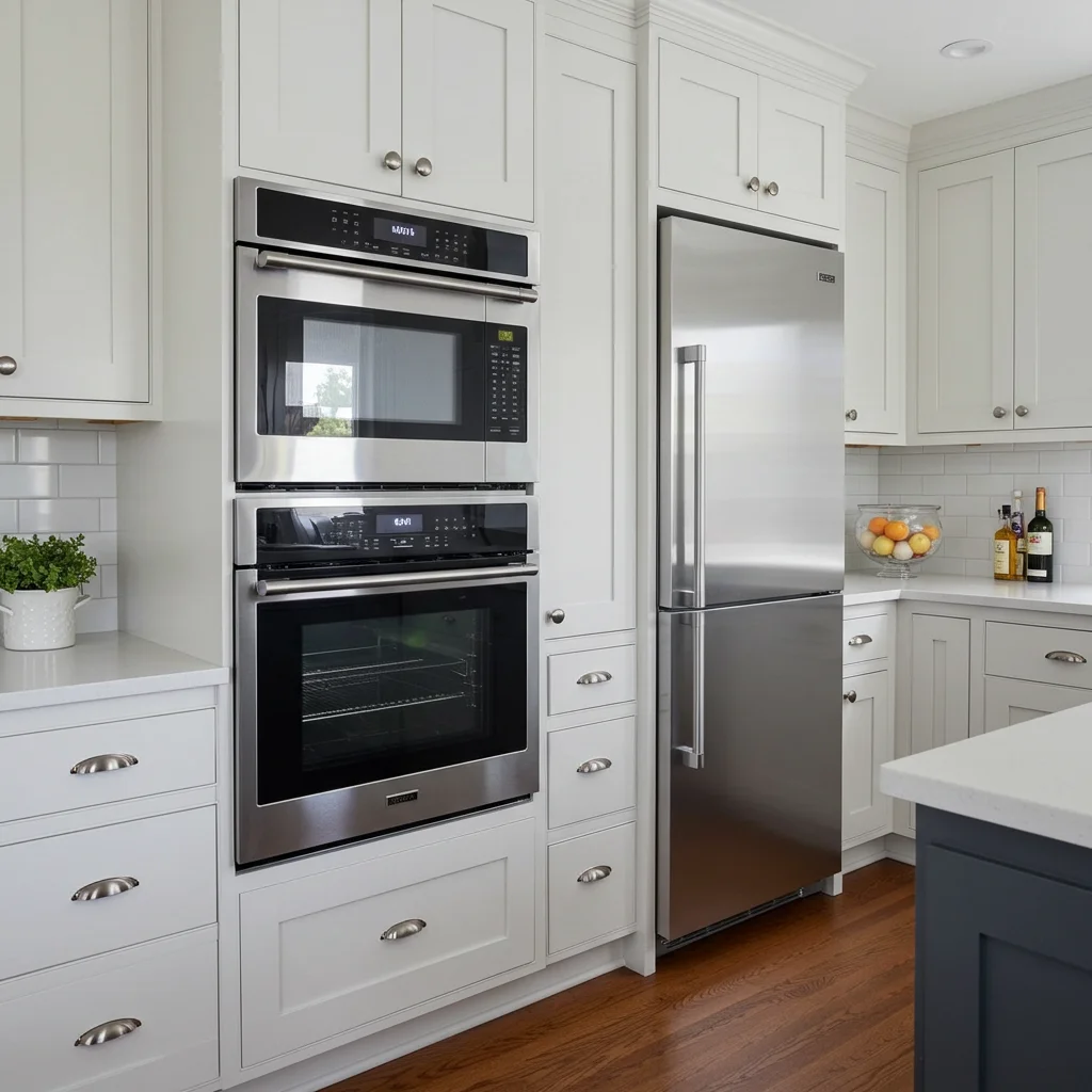 Seamless Style with Built-In Appliances