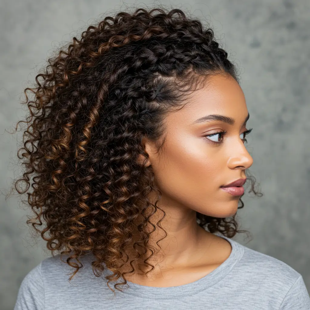 Side Braids for Asymmetrical Beauty