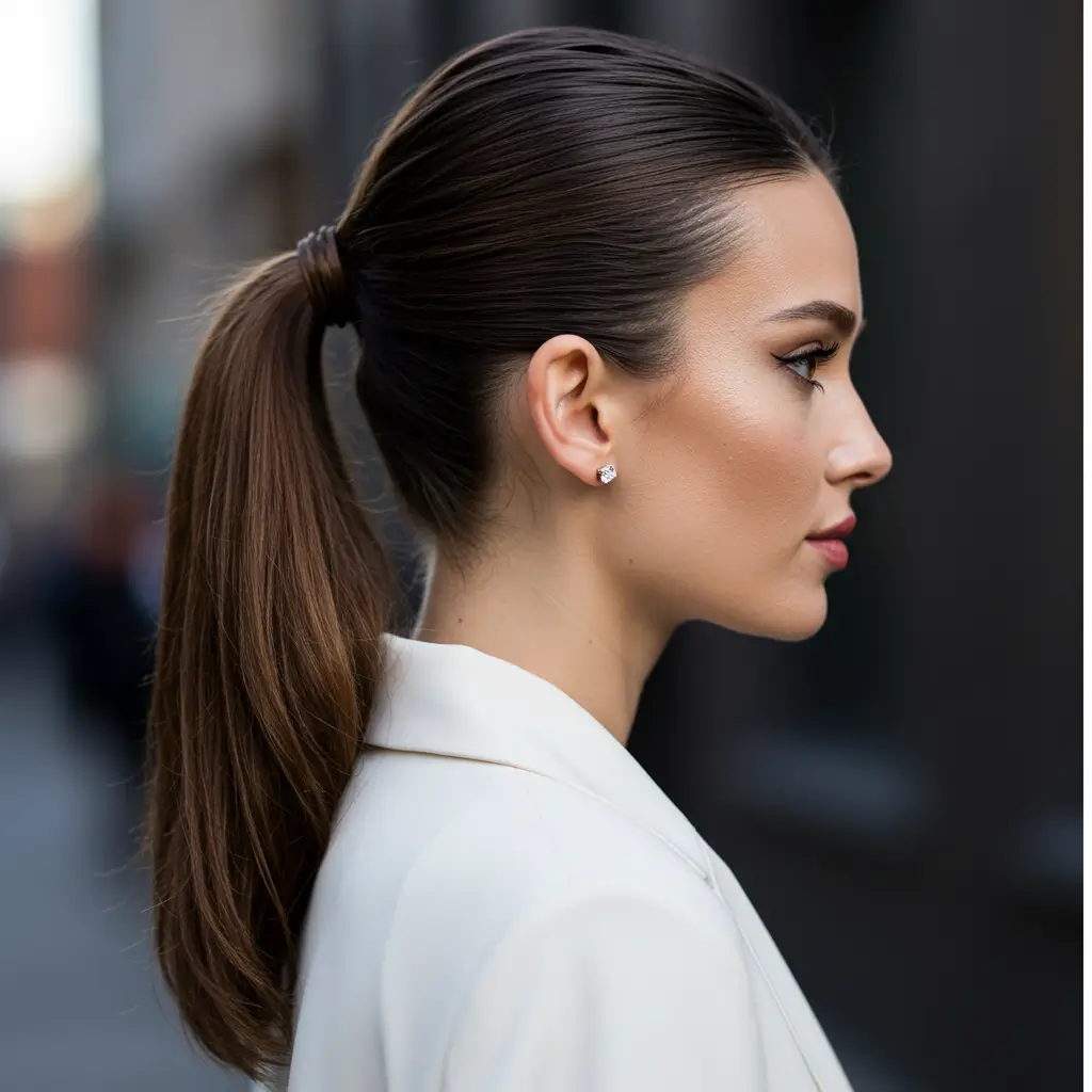 Sleek High Ponytail
