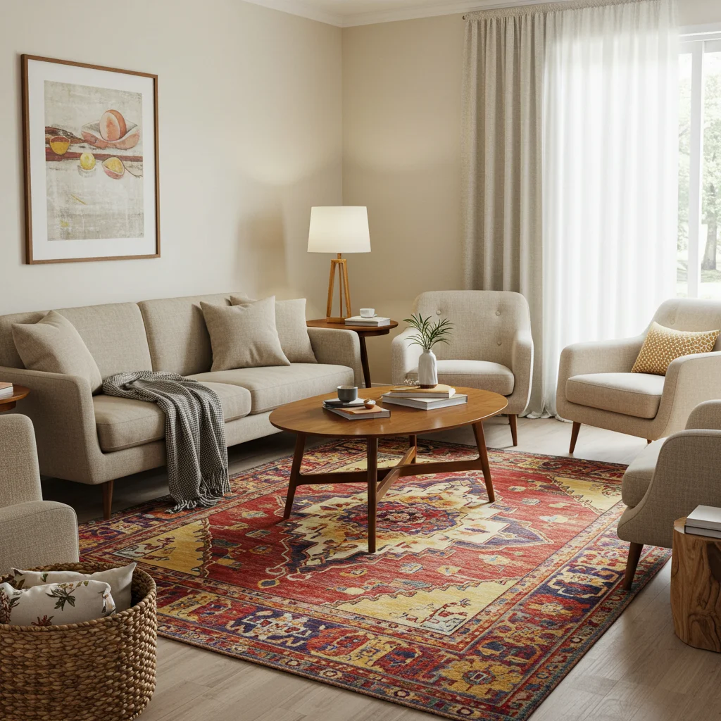 Soft Underfoot Rugs as Focal Points