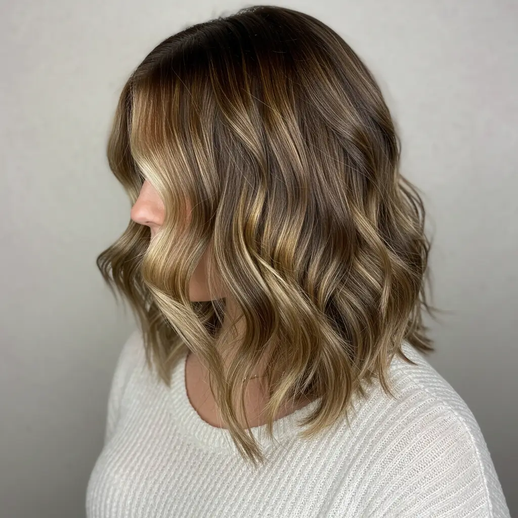 Soft Waves with Highlights for Enhanced Texture