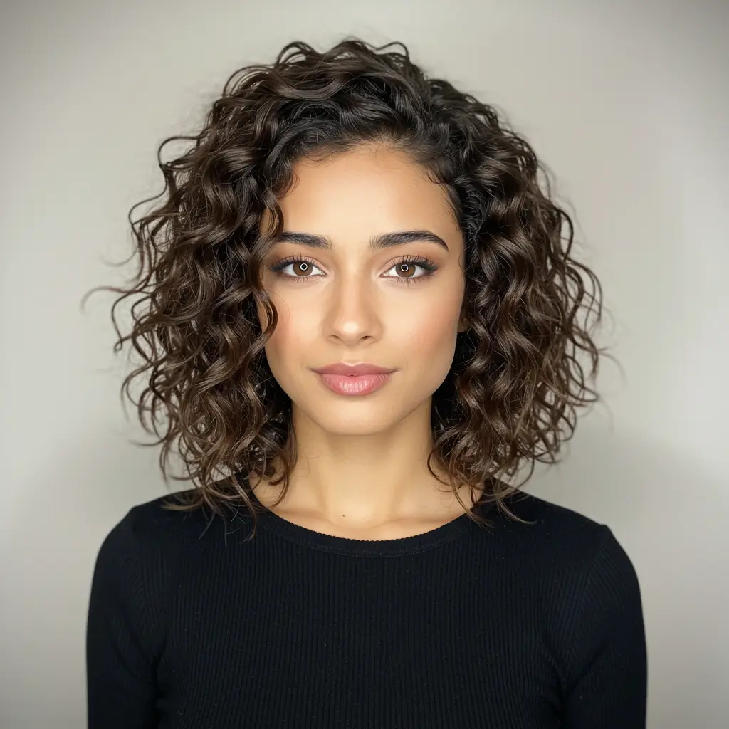 Soft Wavy Hairstyles for Medium Curly Hair