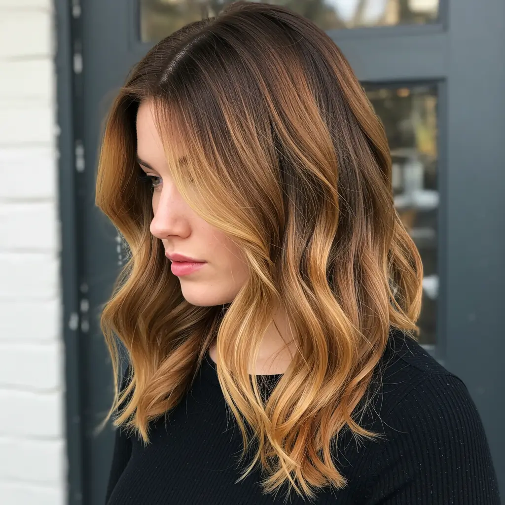 Subtle Caramel Ombre Techniques
