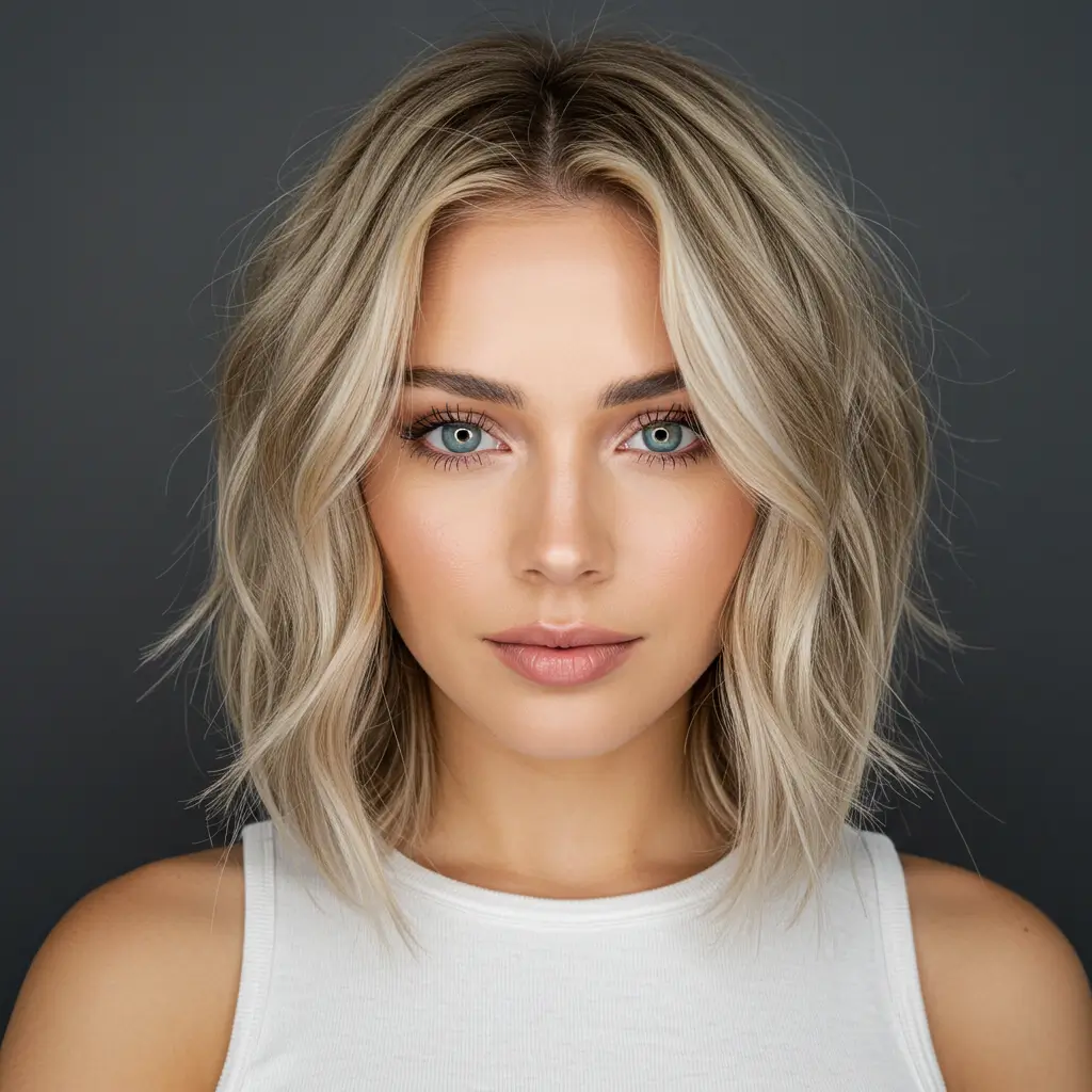 Subtle Face-Framing Highlights