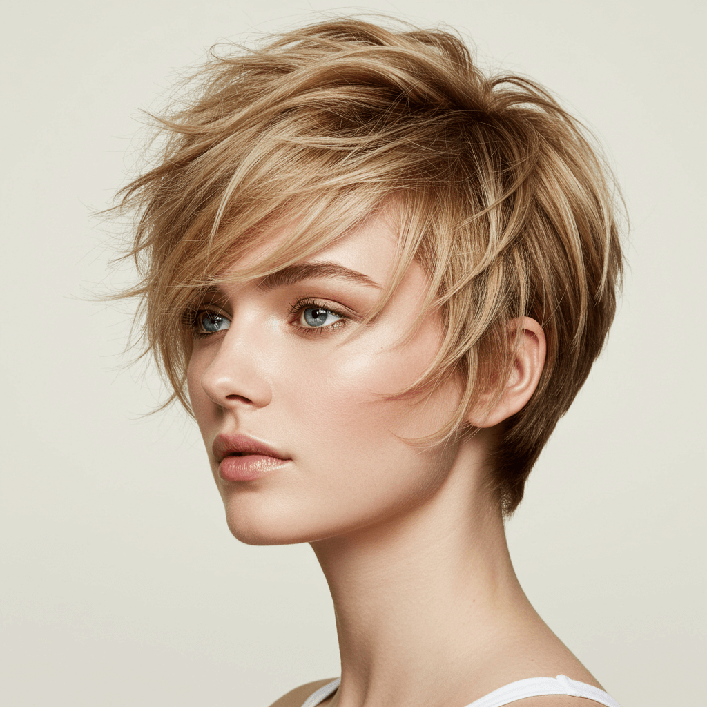 The Textured Pixie Bob Effortless Volume & Movement