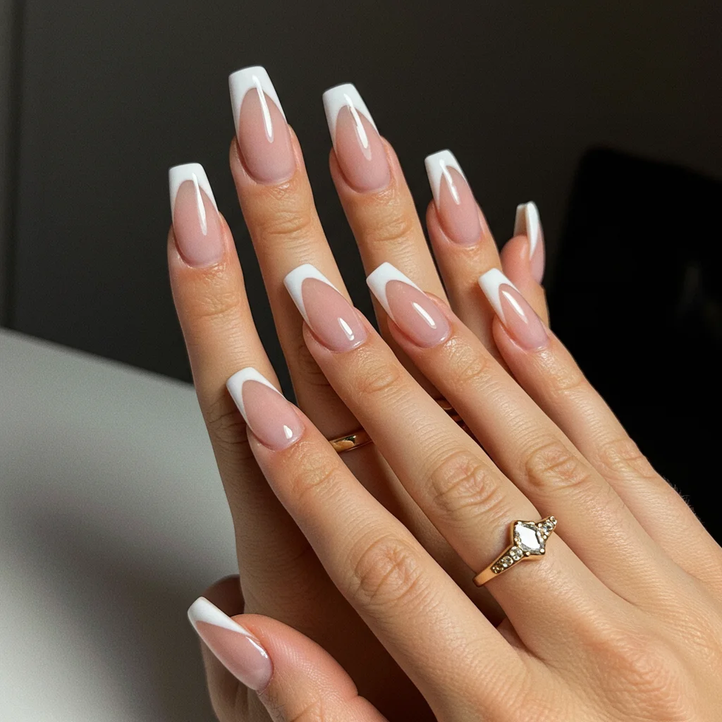 V-Cut French Tips
