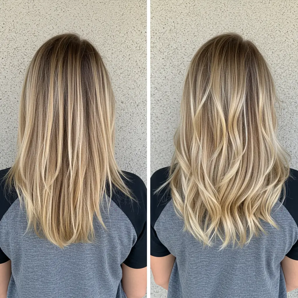 Blonde Balayage Makeover