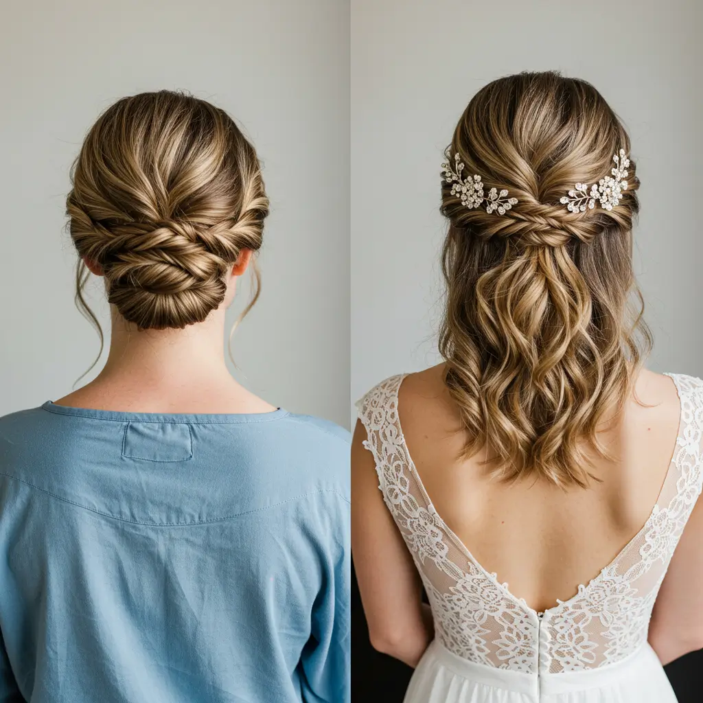 Bridal Hair Makeover Magic