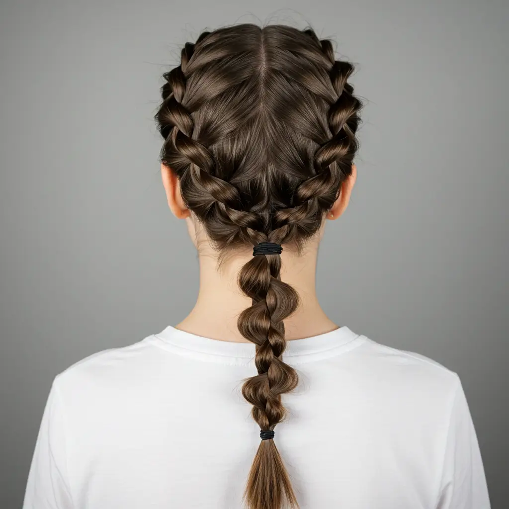 Bubble Braids for Fine Hair