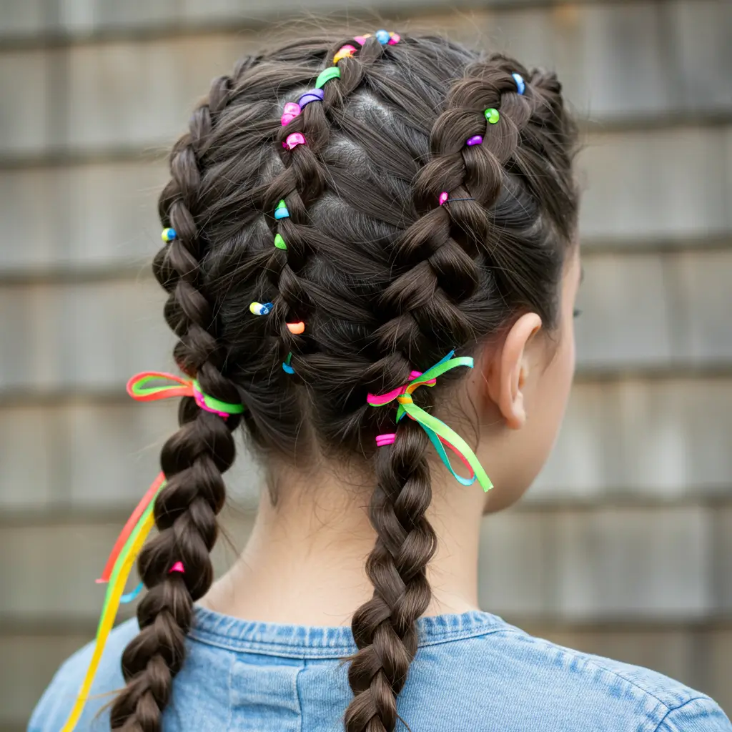 Bubble Braids with Accessories