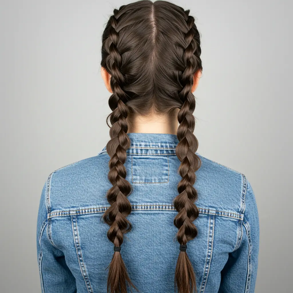 Classic Bubble Braid Hairstyles