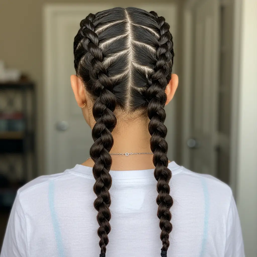 Double Bubble Braids