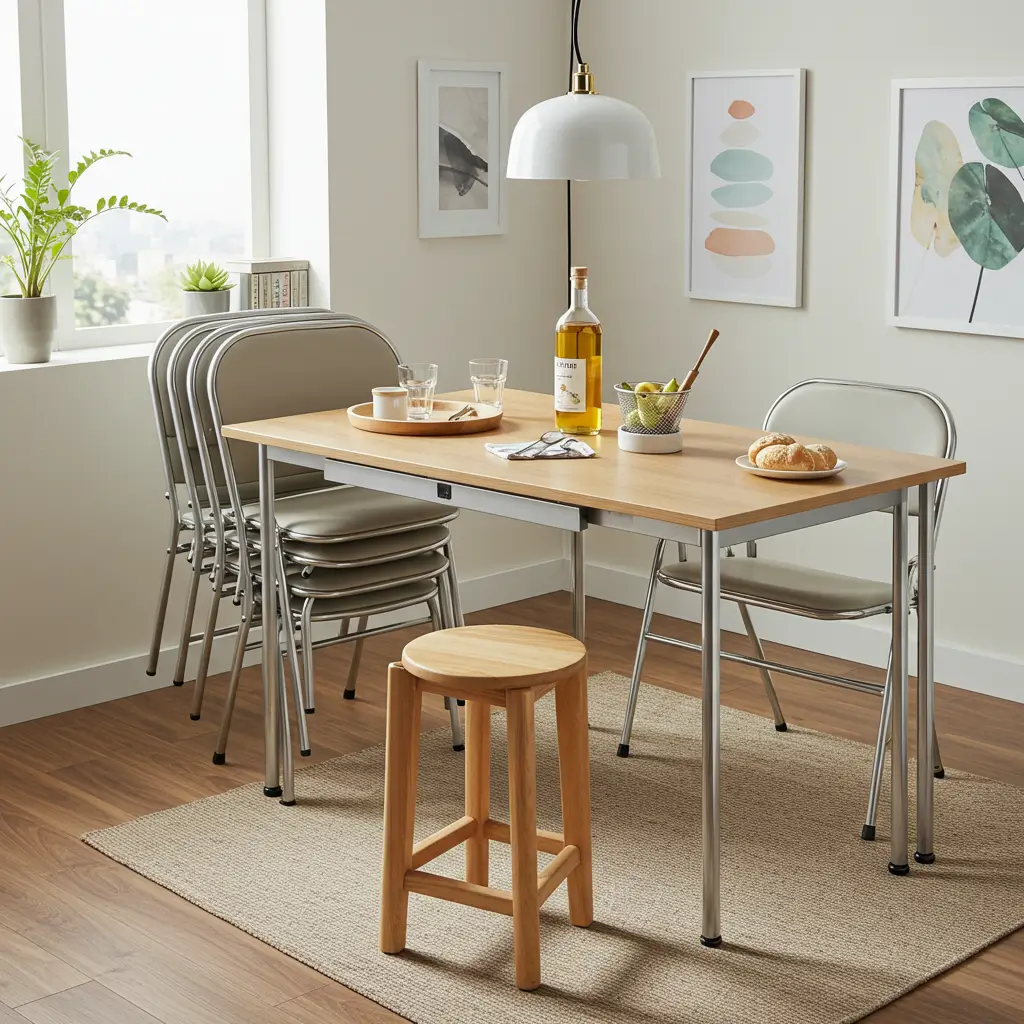 Foldable and Stackable Furniture Options