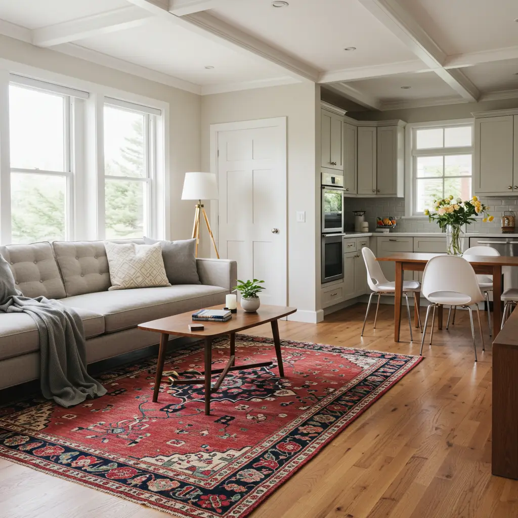 Use Rugs to Define Zones