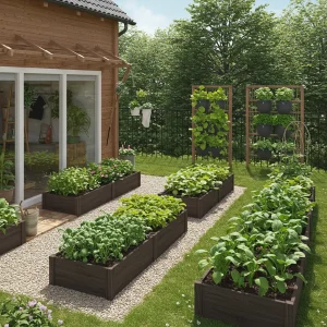 Creative Garden Layout Ideas for Growing Vegetables in Small and Large Spaces